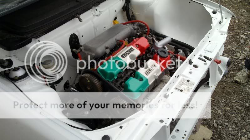 Fiat Uno 2 Liter Turbo 8V - Motor & Getriebe - Fiat Uno IG